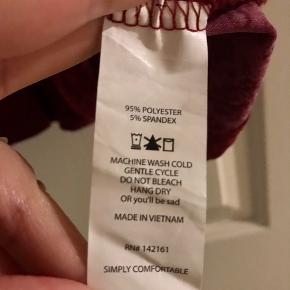 Pretty Lularoe Madison Skirt - Picture 3 of 4